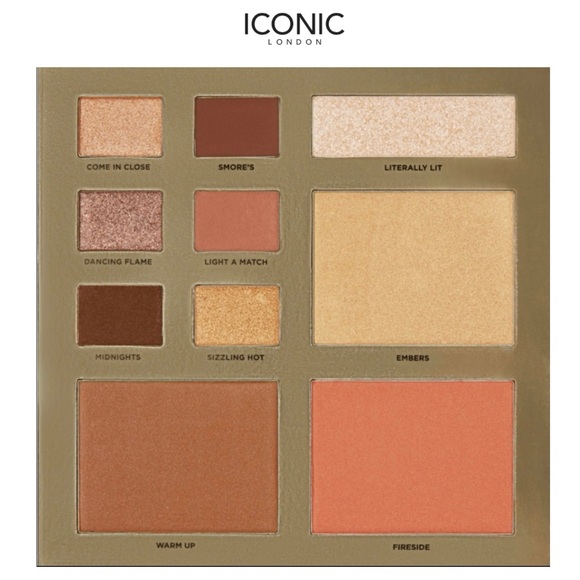 ICONIC London - Heat Of The Moment Face & Eye Palette - Picture 11 of 11